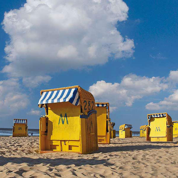 Nordseestrand in Cuxhaven-Duhnen