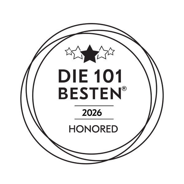Auszeichnung die 101 besten Hotels Deutschland 2025 Die 101 besten Hotels Deutschlands 2026
