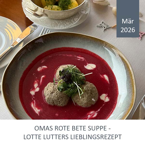 Omas Rote Bete Suppe
