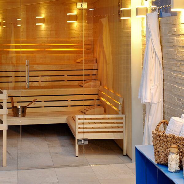 Saunabereich im Badhotel Sternhagen